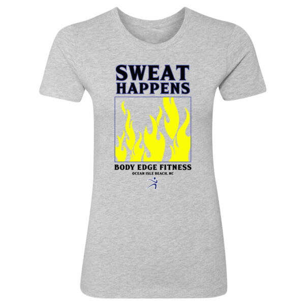 SWEAT HAPPENS - WOMEN'S FITTED T-SHIRT - $1W7ZUP$ Thumbnail