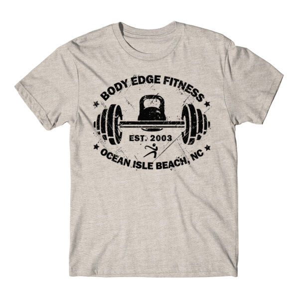 VINTAGE KETTLE & BARBELL - T-SHIRT - $9F7DWJ$ Thumbnail